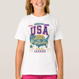 CAMISETA EUA 250 ANOS DE LIBERDADE
