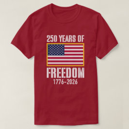 Camiseta EUA 250 Anos de Liberdade