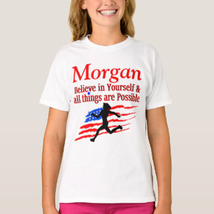 CAMISETA EUA ACREDITAM EM SI PRÓPRIO A GARANTIA PERSONALIZA