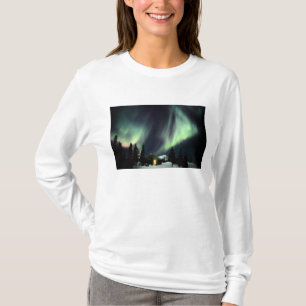 Camiseta EUA, Alasca, Chena Hot Springs. Aurora