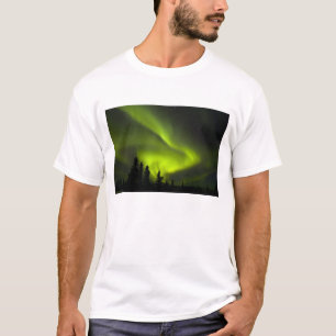 Camiseta EUA, Alasca, Chena Hot Springs. Aurora Boreal 2