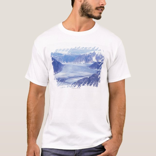 Camiseta EUA, Alaska, Wrangell-Rua Elias NP, Leconte (Frente)