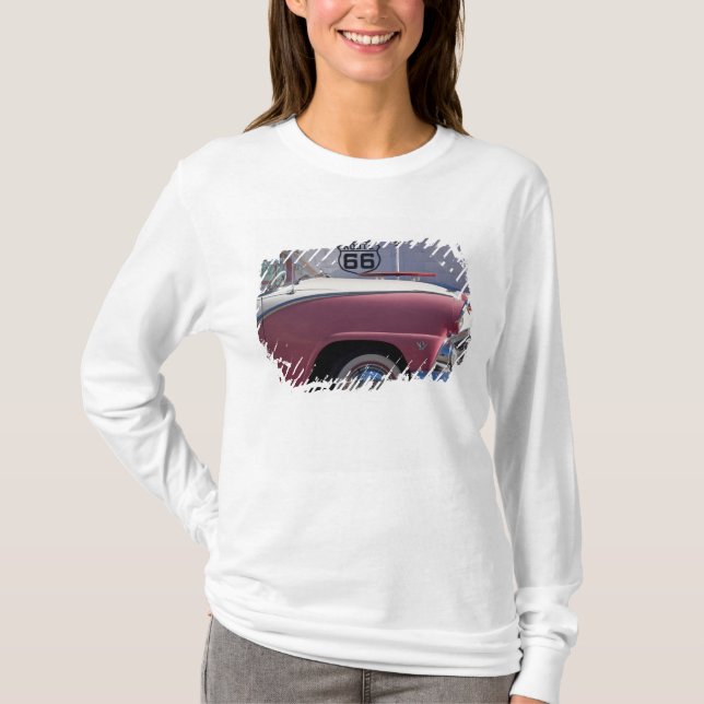 Camiseta EUA, Arizona, Williams. Cidade da Rt. 66, década d (Frente)