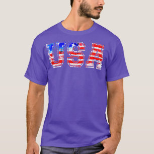 Camiseta EUA Bandeira 4 de julho América
