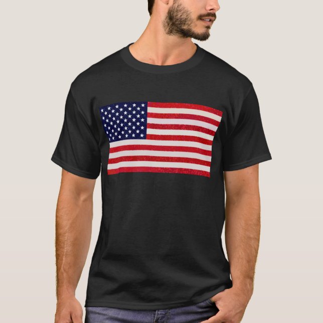 Camiseta EUA - Bandeira Americana (Frente)