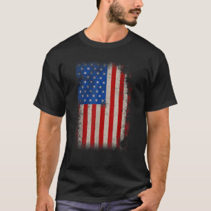 Camiseta EUA bandeira americana EUA Estados Unidos EUA Esta