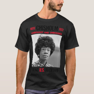 Camiseta EUA Black History Poster UNBOUGHT UNBOSSEN Shirley