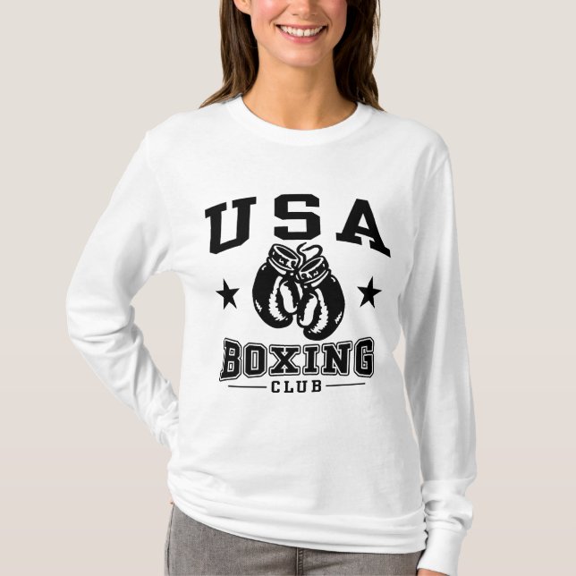 Camiseta EUA Boxing (Frente)