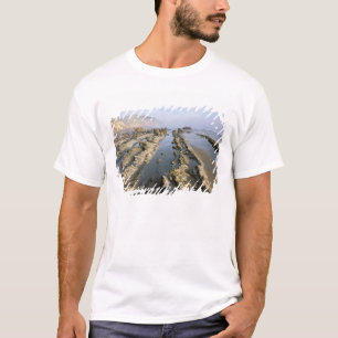 Camiseta EUA, Califórnia, Papais noeis Barbara, praia de H