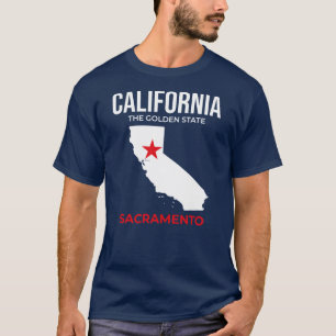 Camiseta EUA, Califórnia, Sacramento – O Estado Dourado