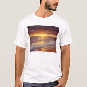 Camiseta EUA, Califórnia, San Diego. Praia Sunset Cliffs