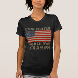 Camiseta EUA, campeões invictos da guerra mundial