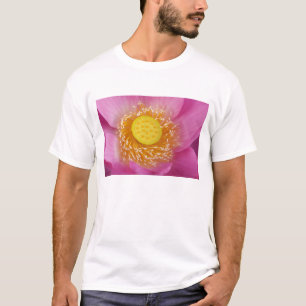 Camiseta EUA; Carolina do Norte; Lotus florescendo no