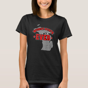 Camiseta EUA Cidadão Americano Orgulhoso Mapa Terrestre do