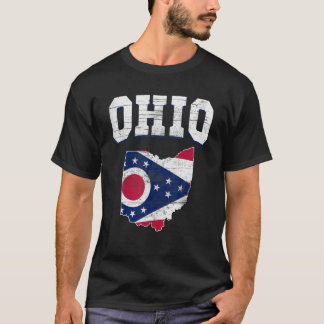 Camiseta Eua Cidadão Orgulhoso Estado Americano Flag Land M