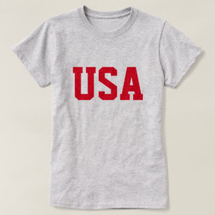 Camiseta EUA clássico RT