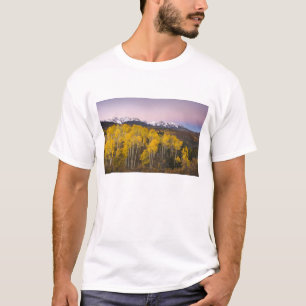 Camiseta EUA, Colorado, Montanhas Rochosas. Amanhecer em S