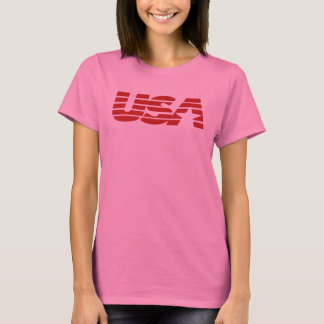 Camiseta EUA Damas em Topo