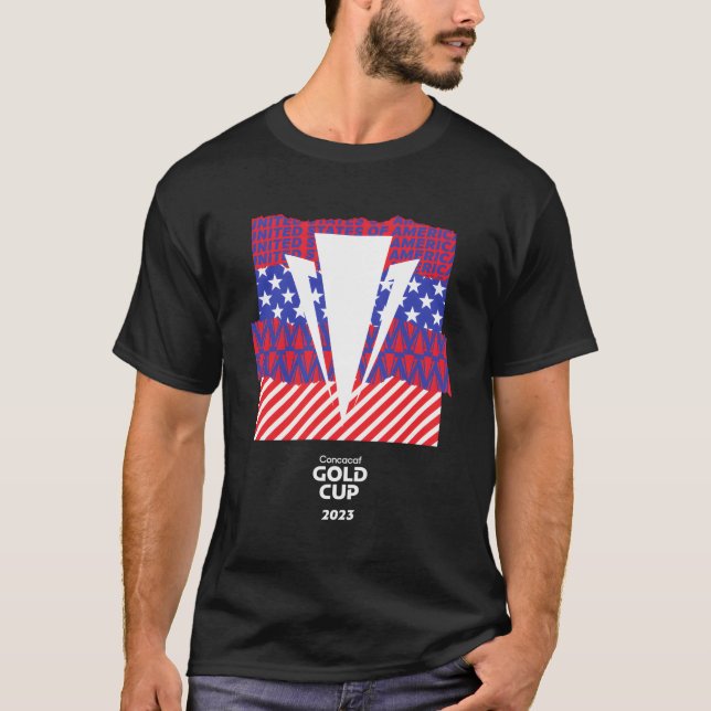 Camiseta Eua Do GoldCup Tournat (Frente)