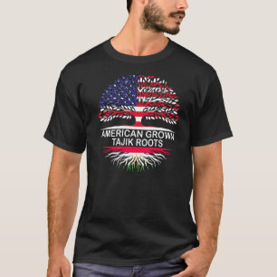Camiseta EUA e Tajiquistão sinalizam raízes tajiques norte-
