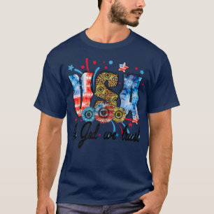 Camiseta EUA em Deus Confiamos Em 4 De Julho - Leopar De Gi
