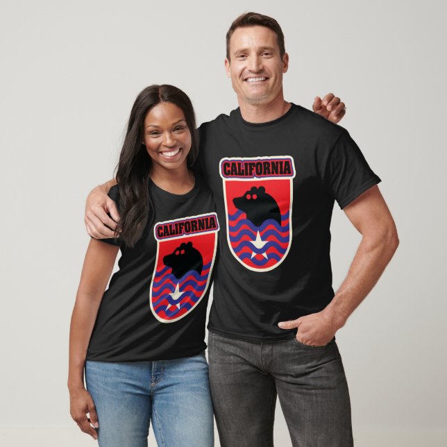 Camiseta EUA - Estados - CALIFÓRNIA (Unissex)
