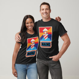Camiseta EUA - Estados - MAINE