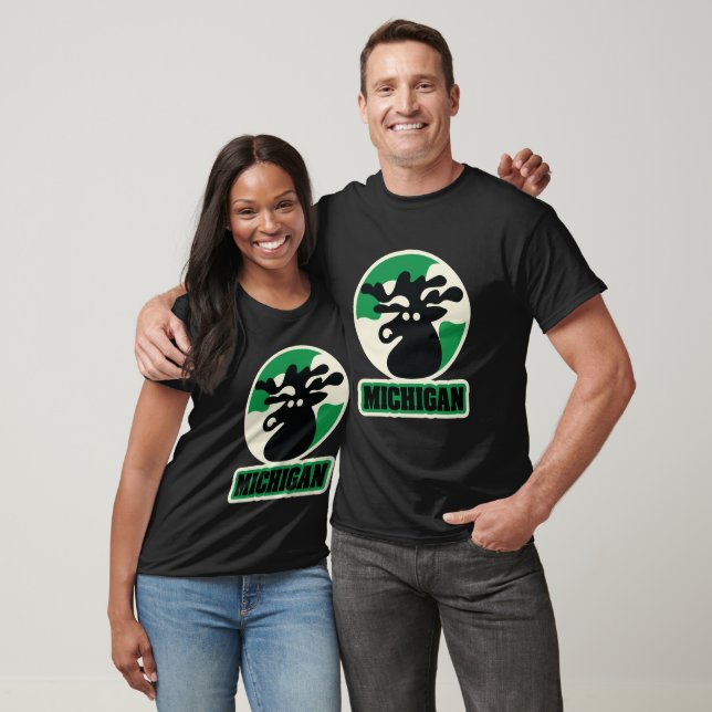 Camiseta EUA - Estados - MICHIGAN (Unissex)