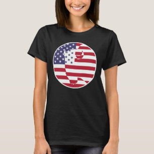 Camiseta EUA Estados Unidos Buffalo Bison Americano