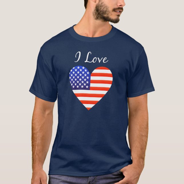 Camiseta EUA - Estados Unidos da América (Frente)