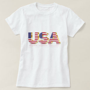 Camiseta EUA - Estados Unidos da América - Bandeira - Patri
