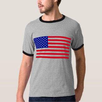 Camiseta EUA-Flag-Large