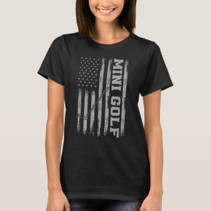 Camiseta EUA Flag Mini Golf Outfit Minigolf América