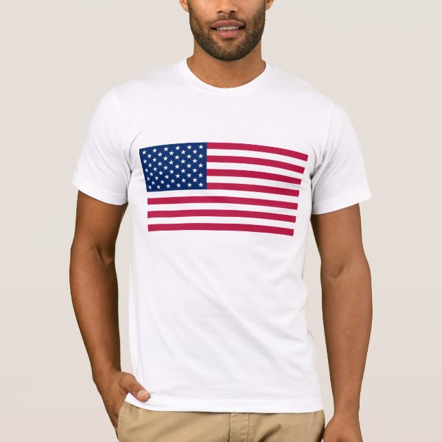Camiseta EUA flag T shirt (Frente)