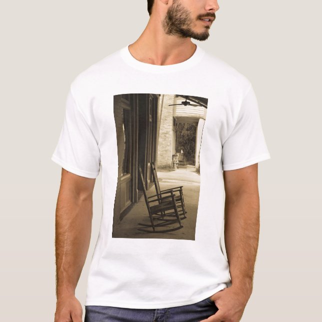 Camiseta EUA, Flórida, Micanopy, mais antiga povoação terre (Frente)