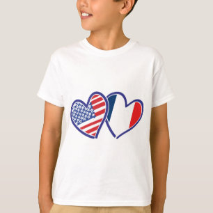 Camiseta EUA — França-Amor