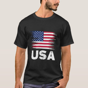 Camiseta Eua - Futebol Americano de Futebol do Esporte Hood