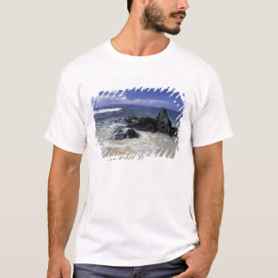 Camiseta EUA, Havaí, Maui, Maui, Praia Makena, Surf On