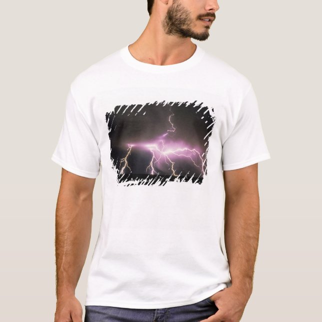 Camiseta EUA, Idaho. Relâmpago. (Frente)