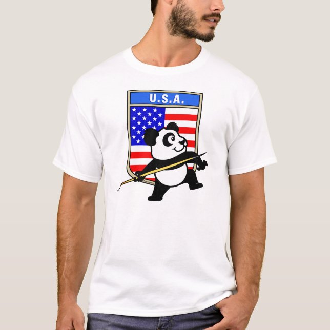 Camiseta EUA Javelin Panda (Frente)