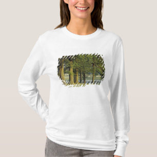 Camiseta EUA, Kentucky, Lexington. Fileira de árvores e
