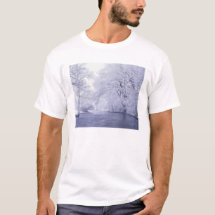 Camiseta EUA, Kentucky, Louisville. Coberta de neve