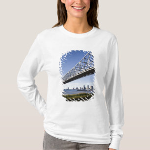 Camiseta EUA, Louisiana, Nova Orleans. Horizonte a partir d