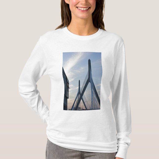 Camiseta EUA, Massachusetts, Boston. A Ponte Zakim. 2 (Frente)