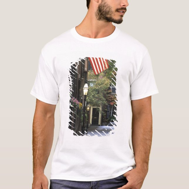 Camiseta EUA, Massachusetts, Boston, Beacon Hill. (Frente)