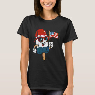 Camiseta EUA 'Merica 4 de julho Men Kids Funny Patri