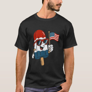 Camiseta EUA 'Merica 4 de julho Men Kids Funny Patri