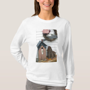 Camiseta EUA, Missouri, Herman: Casas de pássaros patriótic