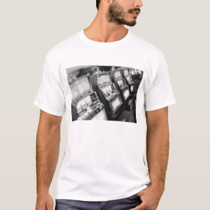 Camiseta EUA, Nevada, Las Vegas: Caça-Níqueis de Cassino /