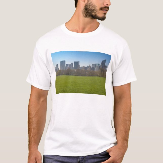 Camiseta EUA, Nova York, Nova Iorque, Manhattan:18 (Frente)